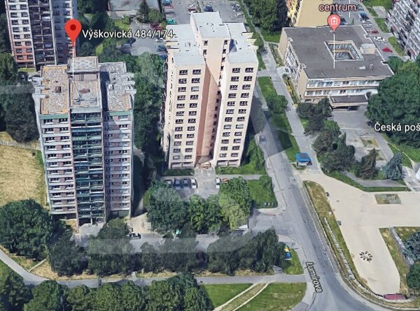 Byt 3+1 s balkonem na ul. Výškovická v Ostravě