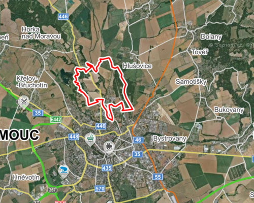 Spoluvl. podíl 1/2 na pozemku 4265 m2 v Černovíru, okr.Olomouc. Exekuční dražba. Spoluvl. podíl 1/2 na pozemku 4265 m2 v Černovíru, okr.Olomouc. Exekuční dražba.