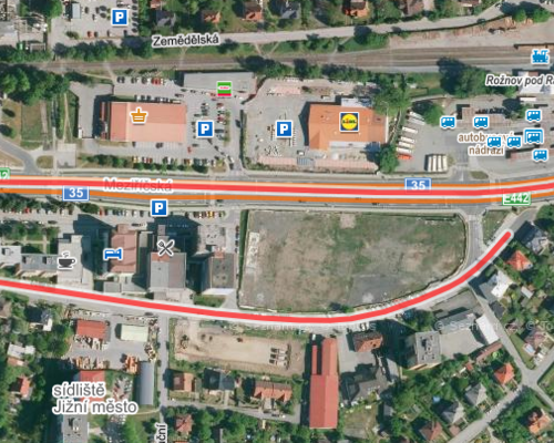 Pronájem bytu 2+1 s balkonem, Rožnov p/Radhoštěm Pronájem bytu 2+1 s balkonem, Rožnov p/Radhoštěm