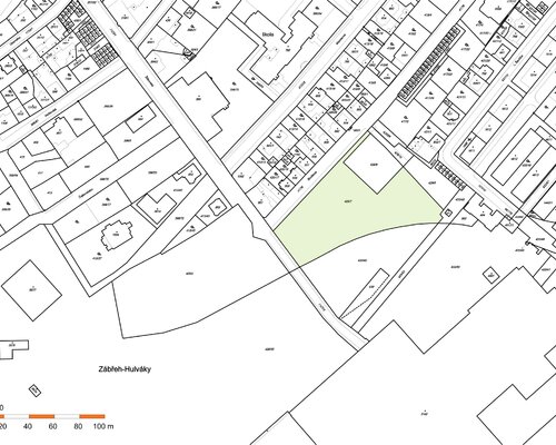 Poř. č. 36 - Pozemek parc. č. 429/7, k.ú. Zábřeh - Hulváky