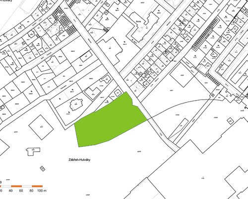 Poř. č. 35 - Pozemek parc.č . 420/2, k.ú. Zábřeh - Hulváky