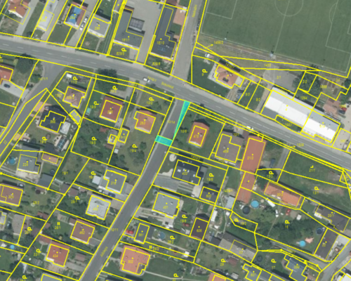Pozemky - ostatní komunikace o výměře 57 m2 , Mokré Lazce, okr. Opava Pozemky - ostatní komunikace o výměře 57 m2 , Mokré Lazce, okr. Opava