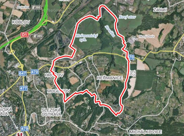 Pozemek pro stavbu rodinného domu, Ostrava - Heřmanice