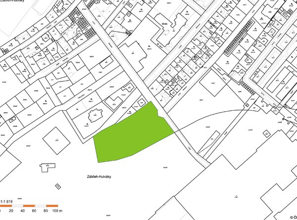 Poř. č. 35 - Pozemek parc.č . 420/2, k.ú. Zábřeh - Hulváky